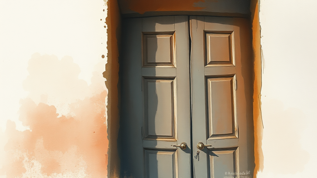 소송 성립, 3가지 요건 (watercolor 스타일)