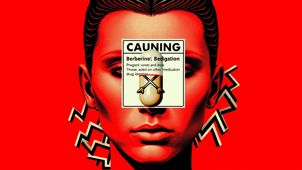 베르베린 효능 총정리 건강관리 2025 7 섭취 시 주의사항 (popart 스타일)