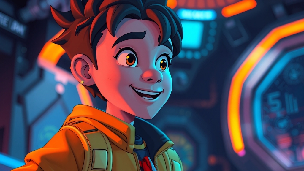 카메라 성능 심층 분석 (cartoon 스타일)