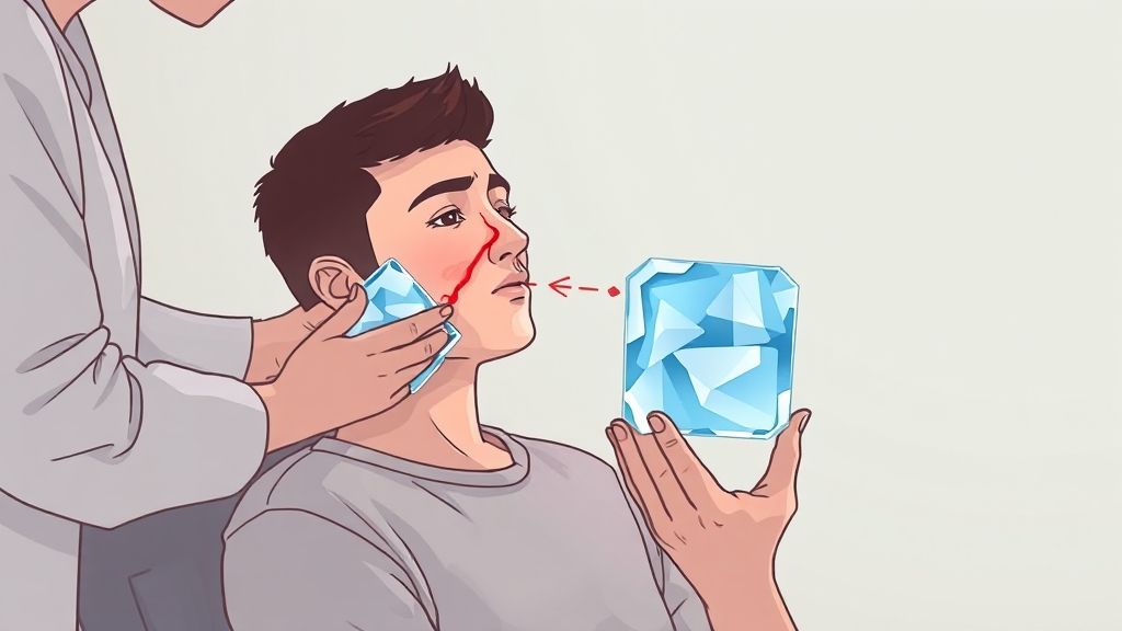 코피 응급처치: 즉시 할 일 (illustration 스타일)