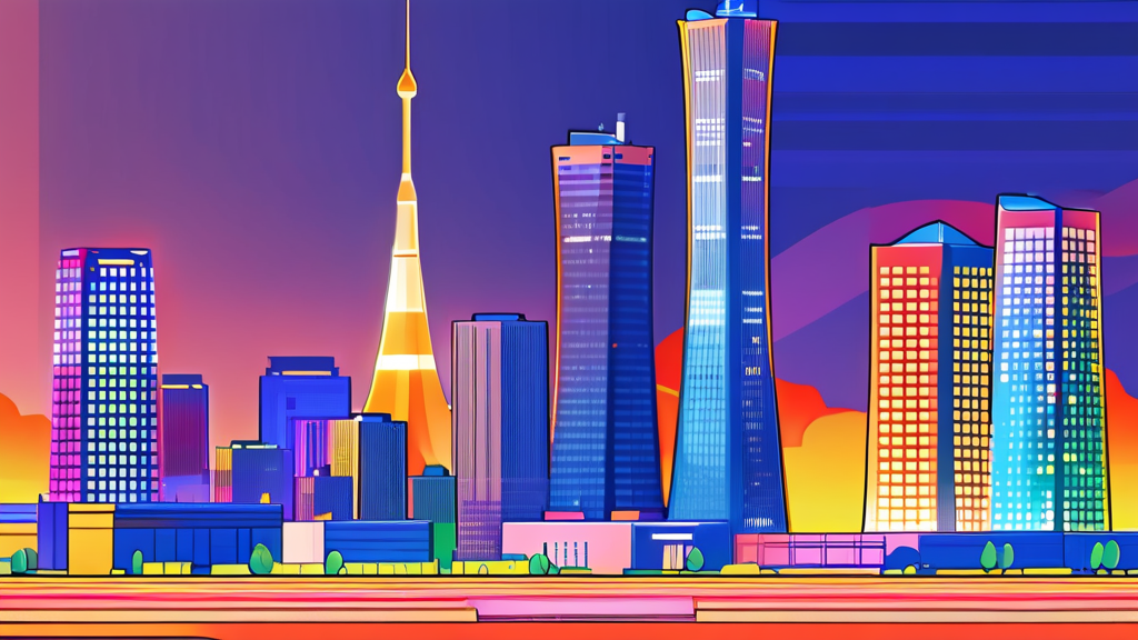 IMF의 긍정적 한국 경제 전망 분석 (cartoon 스타일)