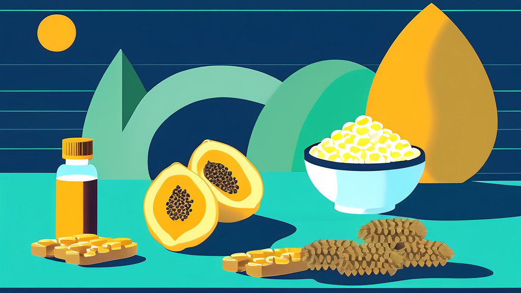 최적의 효과를 위한 포스파티딜 세린 복용법과 주의사항 (illustration 스타일)