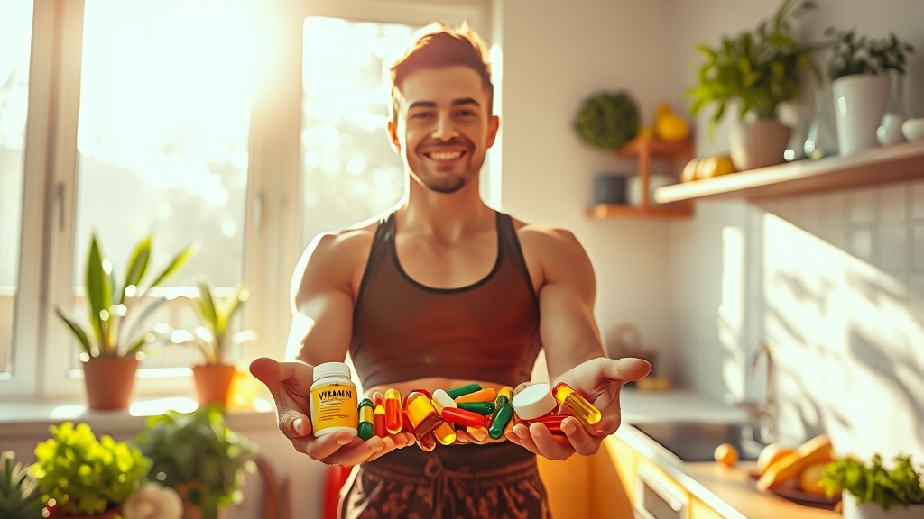 영양제, 어떻게 선택하고 섭취? (realistic 스타일)