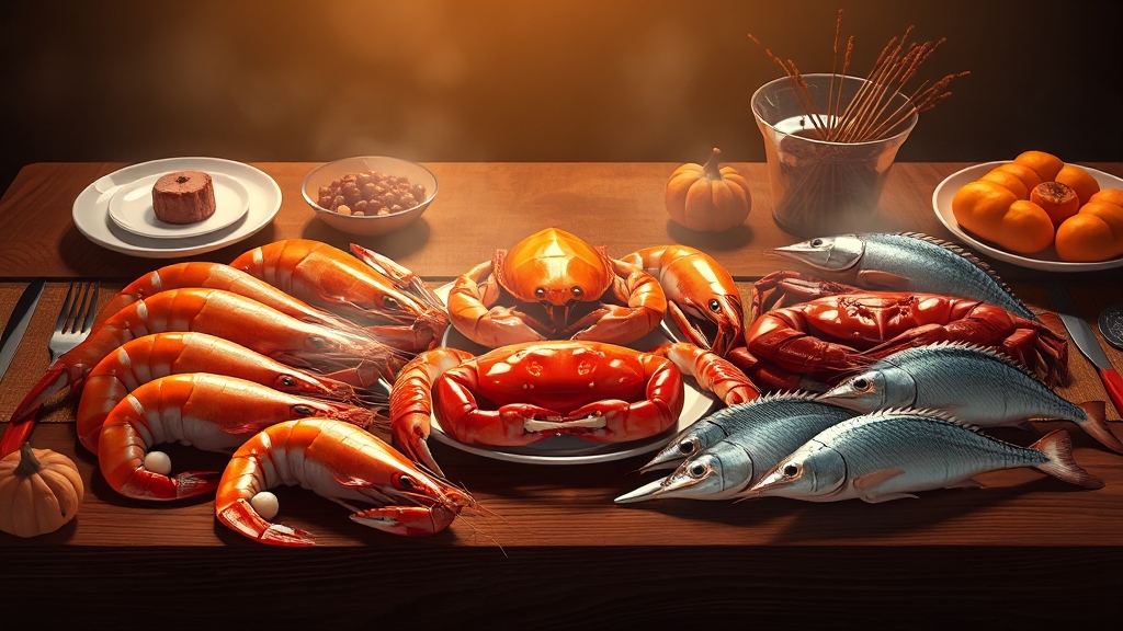 9월 해산물 즐기는 법 (illustration 스타일)