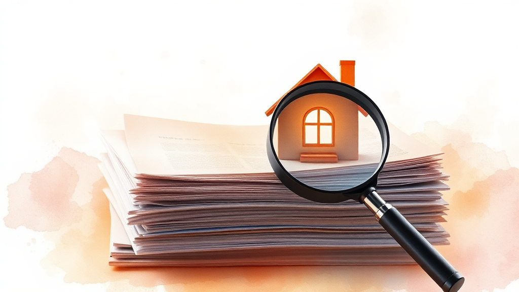 신청 시 필요 서류 완벽 정리 (watercolor 스타일)