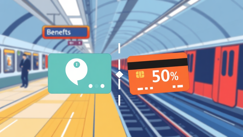 K-패스 카드사별 혜택 비교 (illustration 스타일)