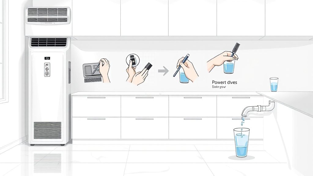 물빼기, 이렇게 하세요! (illustration 스타일)