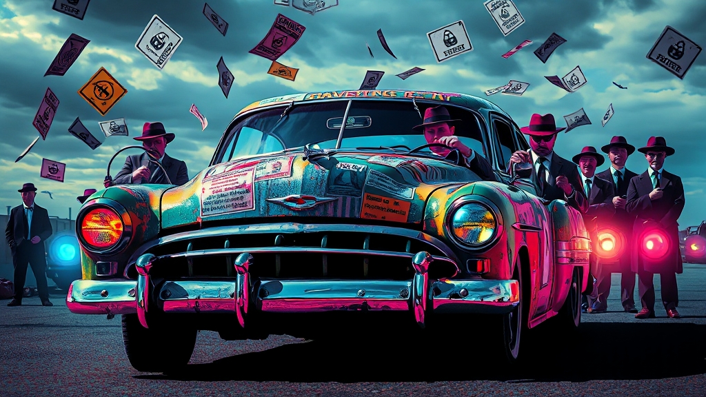 검사 안 받으면, 불이익은? (popart 스타일)