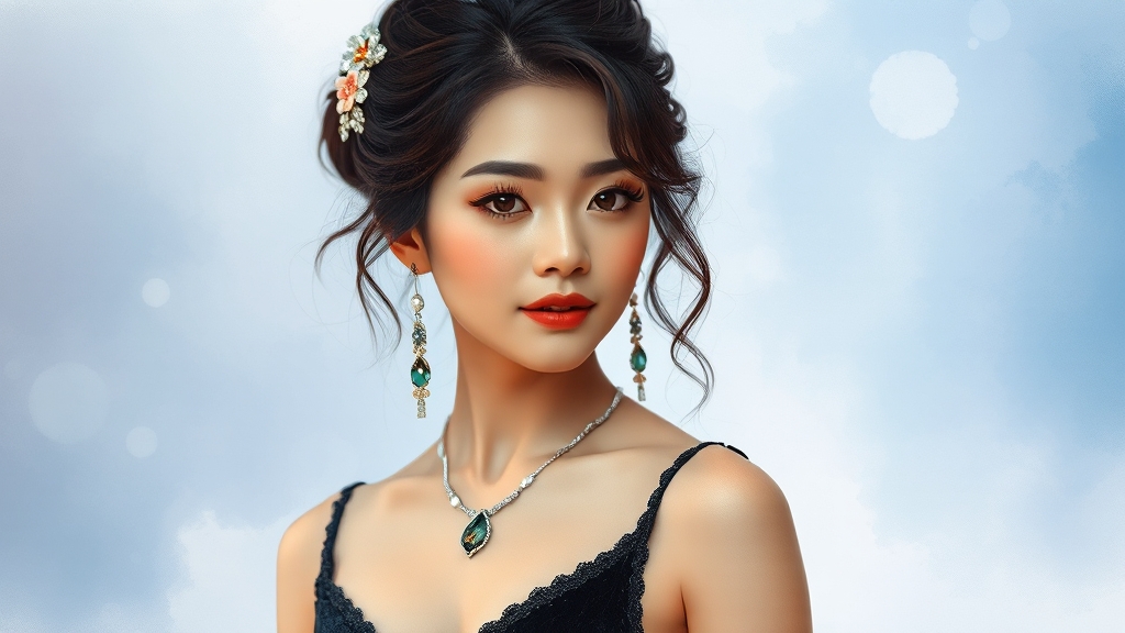 레드카펫 스타일 분석 (watercolor 스타일)