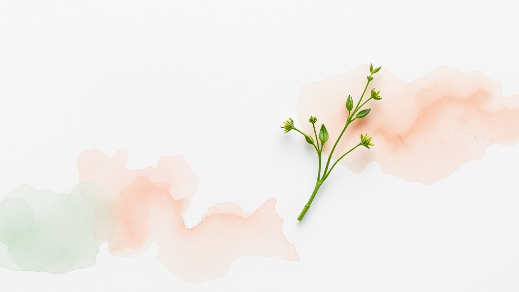 김시현 셰프의 요리 철학 (watercolor 스타일)