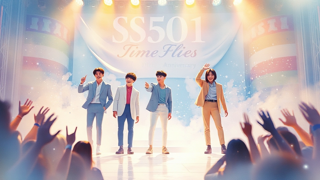 SS501 대표 히트곡 미리보기 (watercolor 스타일)