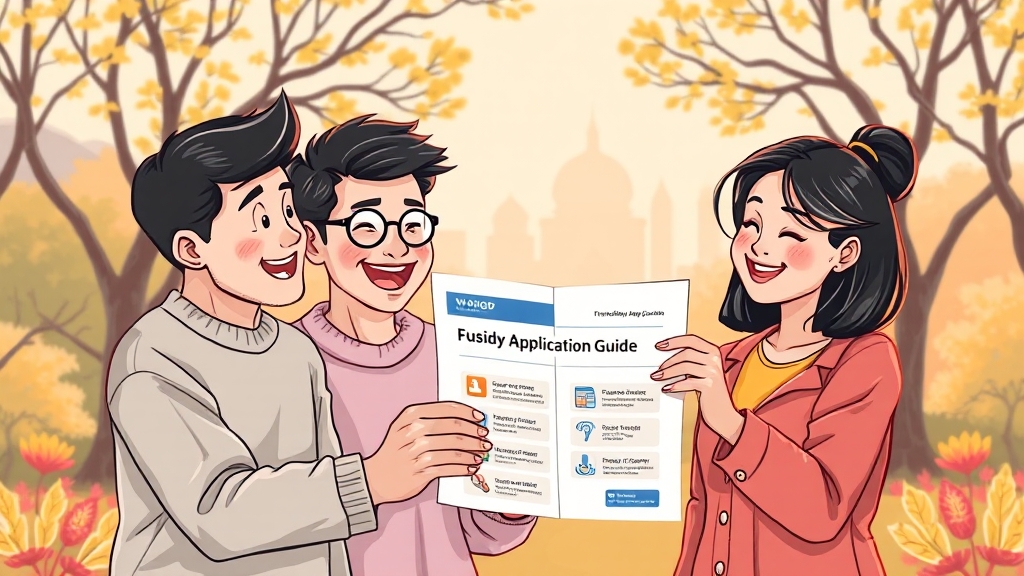 신청 방법은 어떻게 되나요? (illustration 스타일)