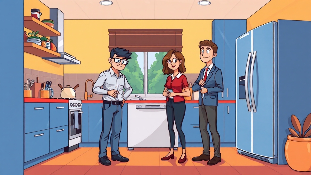 주방을 바꾸는 마법, 지금 시작하세요! (cartoon 스타일)