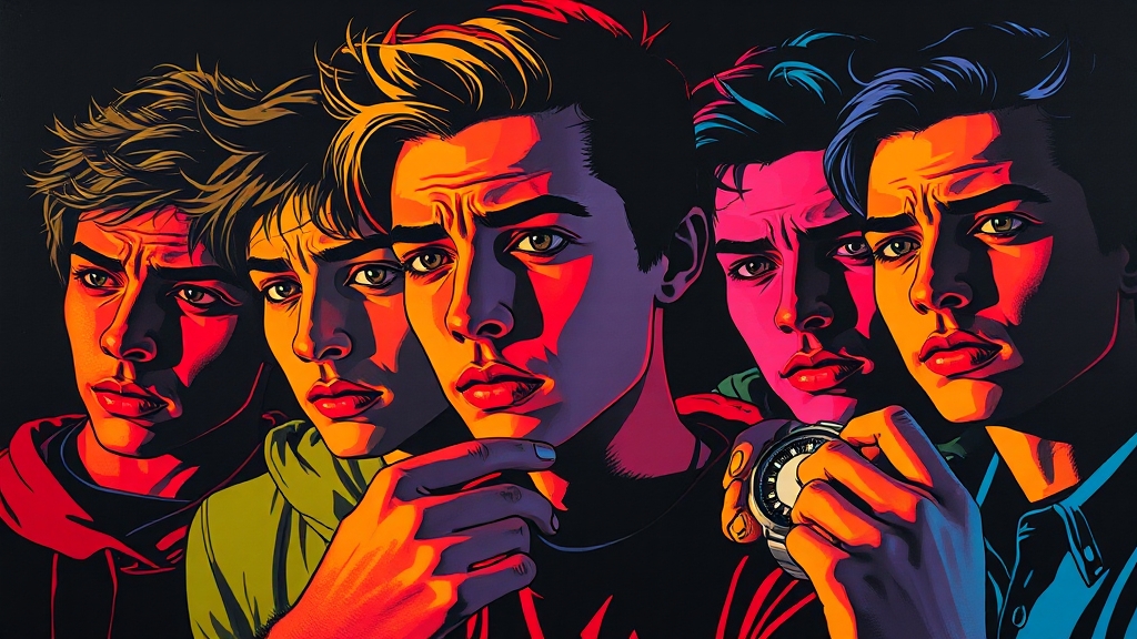 주의해야 할 심각한 부작용 (popart 스타일)