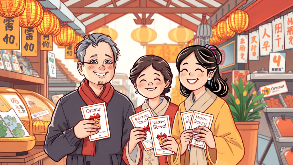 온누리상품권 사용 시 유의사항 (illustration 스타일)