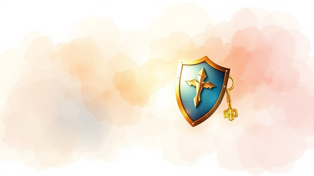 세입자의 권리: 대항력과 우선변제권 (watercolor 스타일)