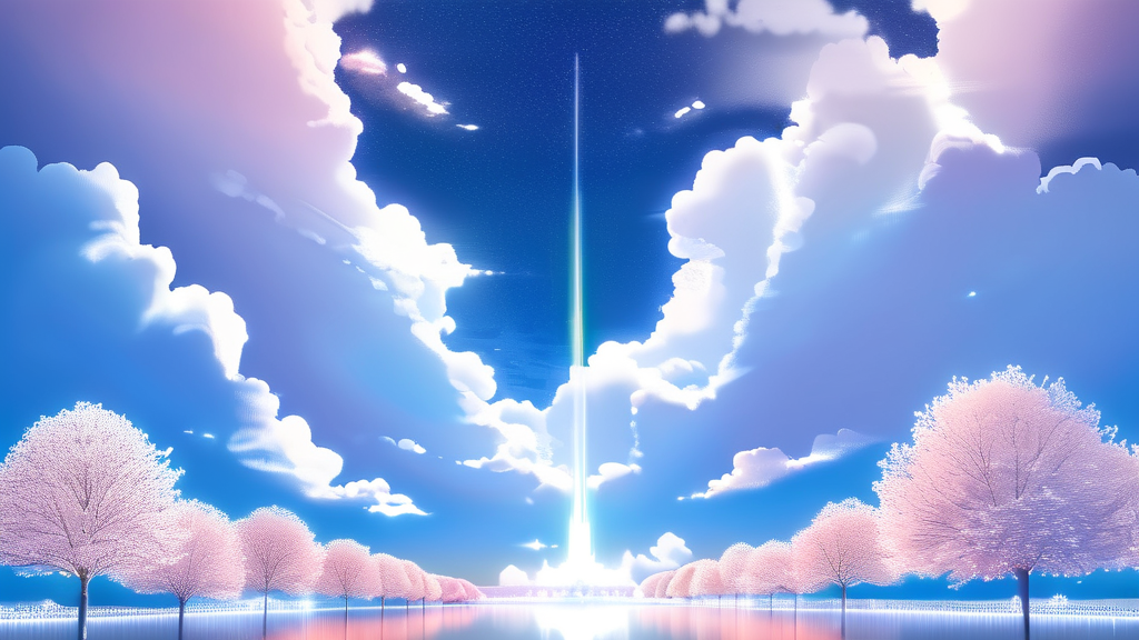 파이코인 상장 및 미래 가치 전망 (watercolor 스타일)