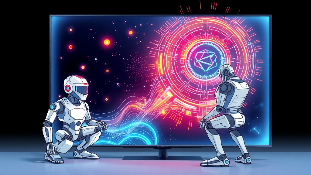 삼성 TV 탑재 분석 및 전망 (illustration 스타일)