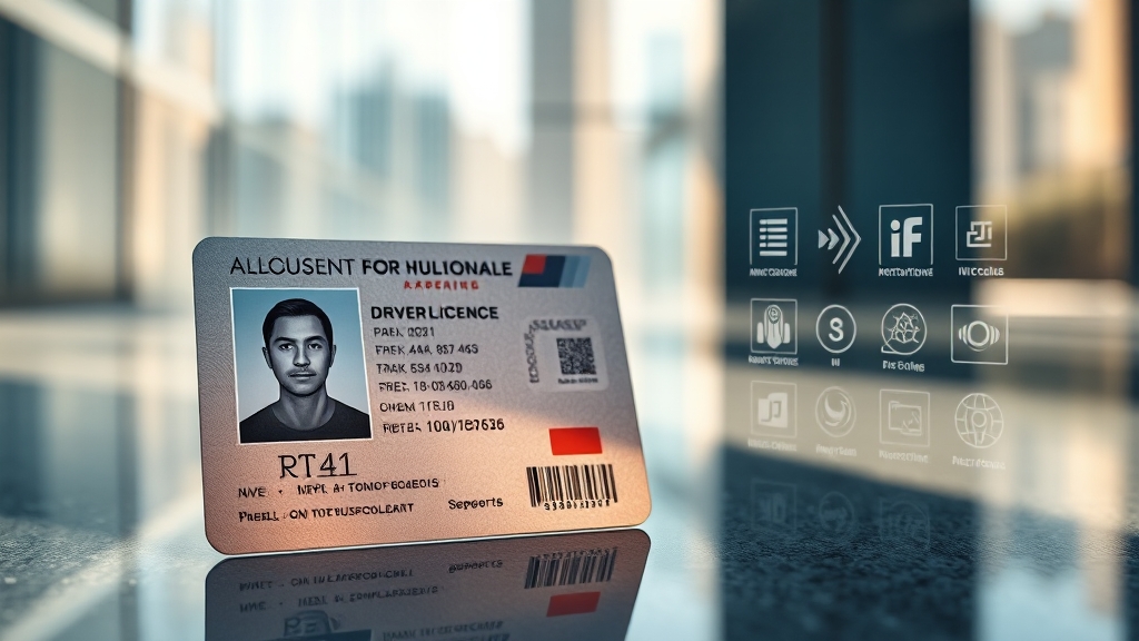 재발급 면허증, 똑같을까? (realistic 스타일)