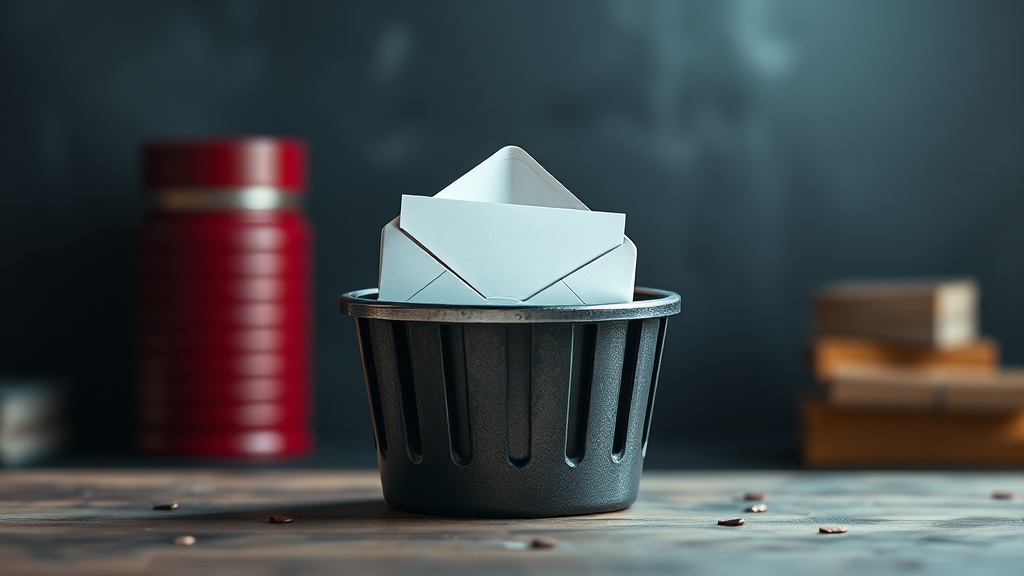 스팸 메일, 어떻게 막을 수 있을까요? (realistic 스타일)