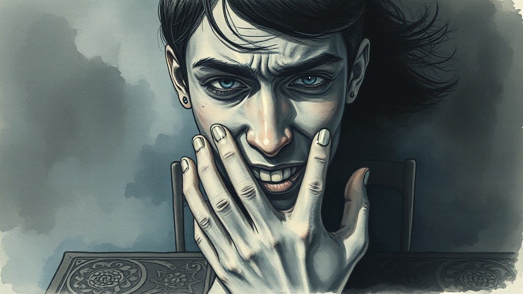 이빨 꿈과 현실의 연결 (watercolor 스타일)