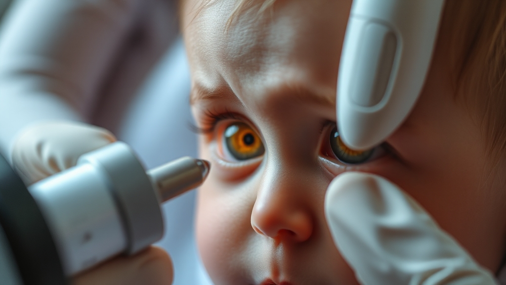 황달 진단 방법: 검사 및 진료 과정 (realistic 스타일)