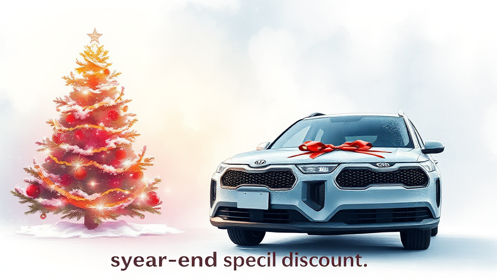 12월 기아차 프로모션, 뭐가 달라졌나? (watercolor 스타일)