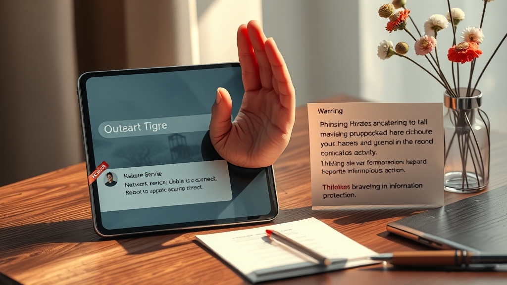 카톡 장애 발생 시 대응 (realistic 스타일)