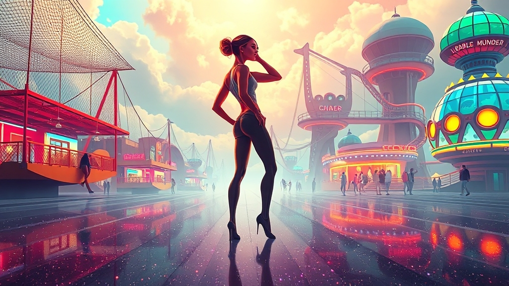 예술랜드 입장료, 얼마나 할까? (illustration 스타일)