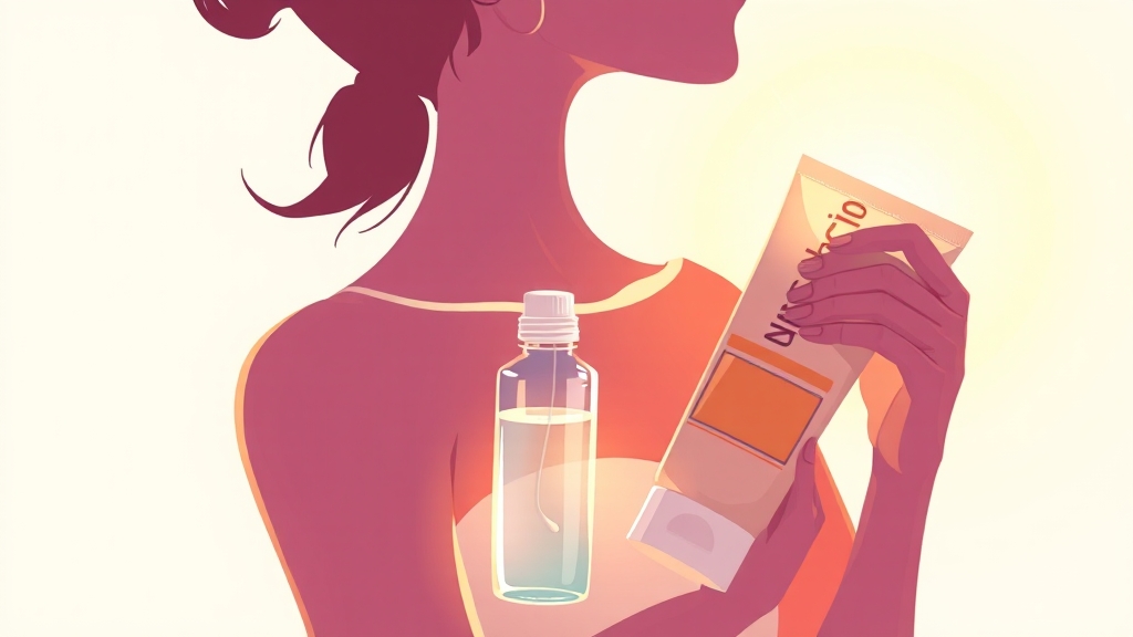 멜라논 크림, 색소침착 관리 루틴은? (cartoon 스타일)