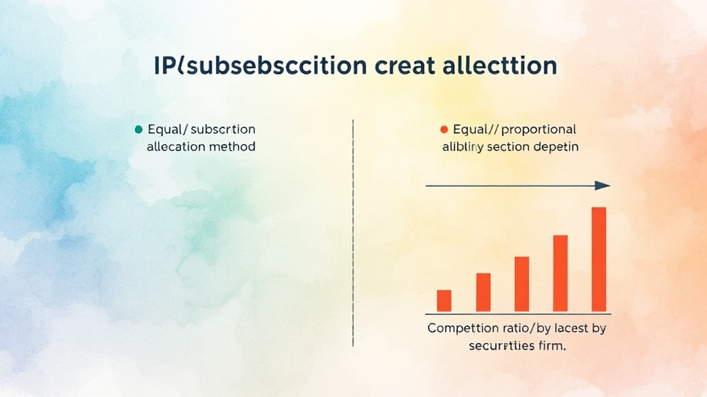 공모주 증거금 배정 전략 완벽 분석 (watercolor 스타일)