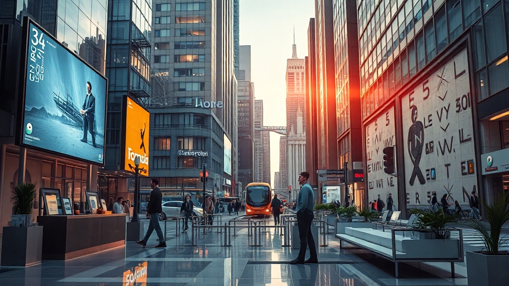 시장 및 기업 분석 (realistic 스타일)