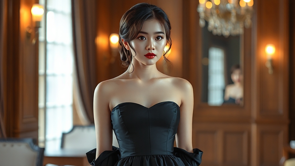 김유정 패션 스타일 분석 (realistic 스타일)