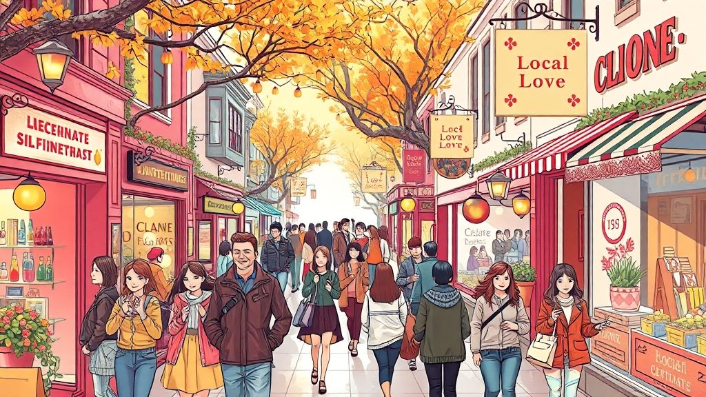 소비쿠폰 사용 가능 가게와 업종 완벽 정리 (illustration 스타일)