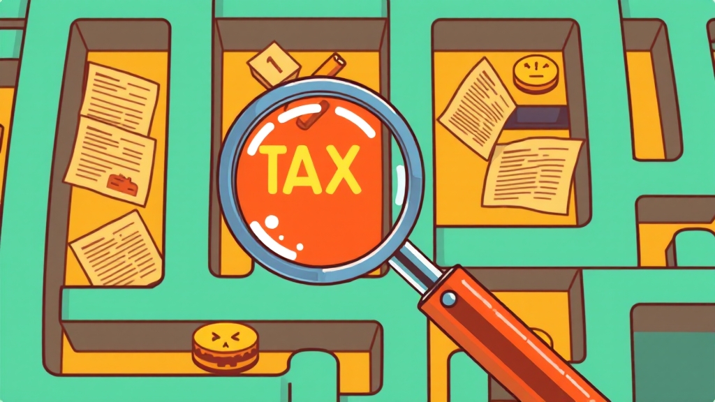 연말정산 공제, 왜 중요할까? (cartoon 스타일)