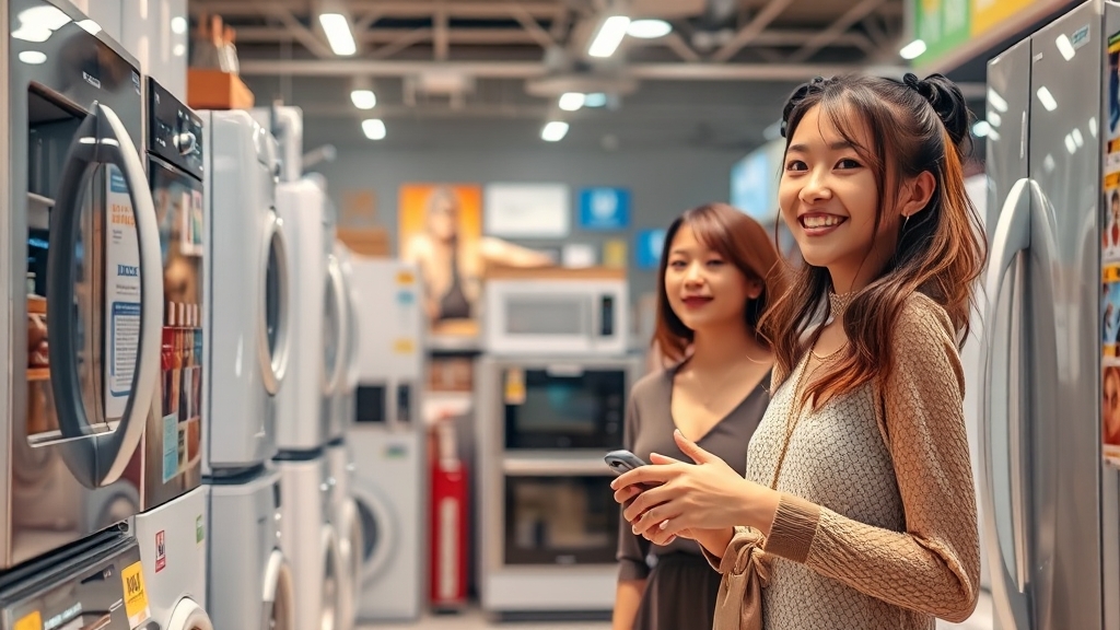 스마트한 가전제품 구매를 위한 꿀팁 (realistic 스타일)