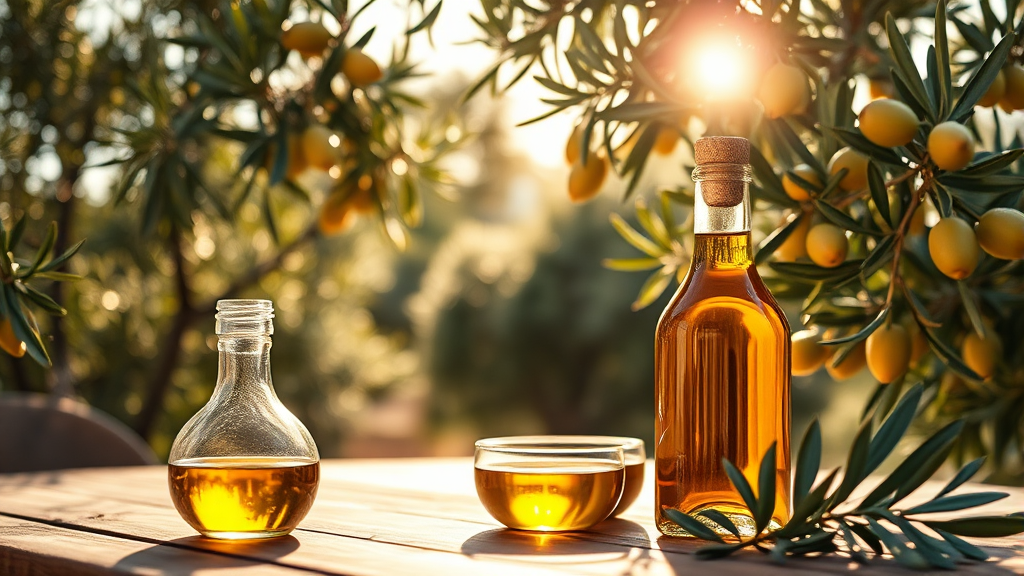 엑스트라버진 올리브유란? (realistic 스타일)