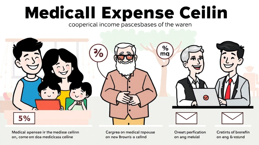 본인부담상한제란? (cartoon 스타일)