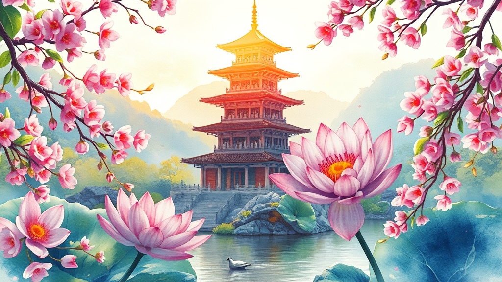 주변 가볼 만한 곳 (illustration 스타일)