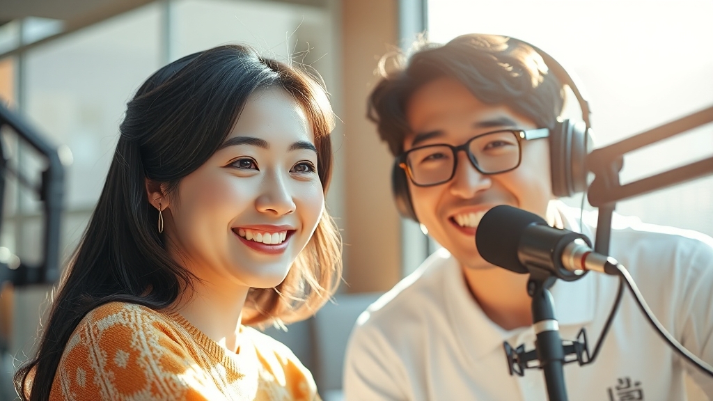 빛나는 MC: 이금희, 손범수 (realistic 스타일)