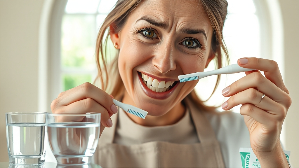 차가운 음식, 잇몸에 치명적? (realistic 스타일)