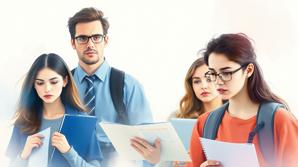 교육계, 앞으로 어떻게 될까? (watercolor 스타일)