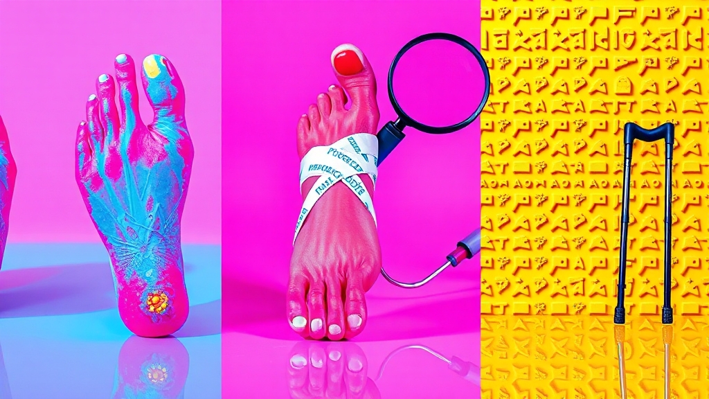 티눈 제거, 어떻게 할까요? (popart 스타일) (재시도)