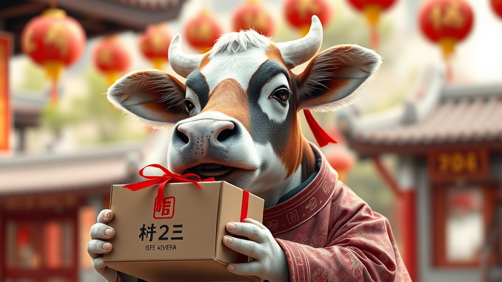 설 택배 배송 주의사항 (realistic 스타일)