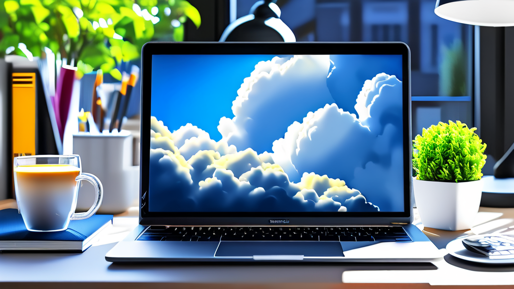 한컴독스 무료 플랜: 클라우드 기반 문서 작업의 시작 (realistic 스타일)