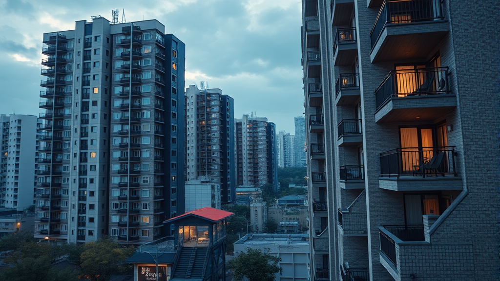 대구 아파트 가격 상승 및 하락 요인 분석 (realistic 스타일)