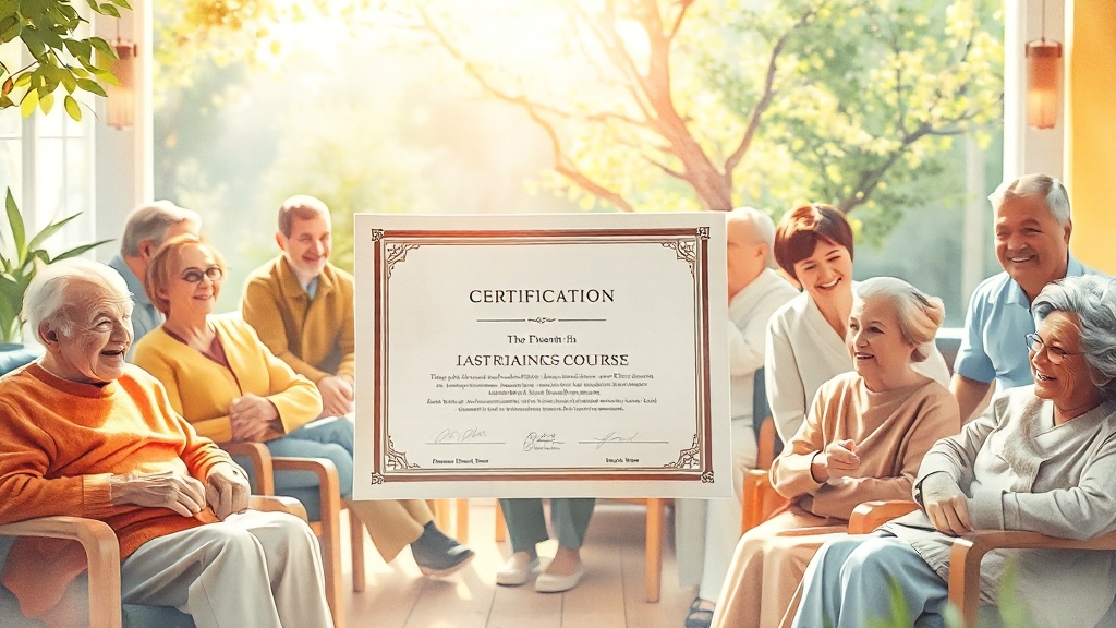 자격증 취득 과정 (watercolor 스타일)