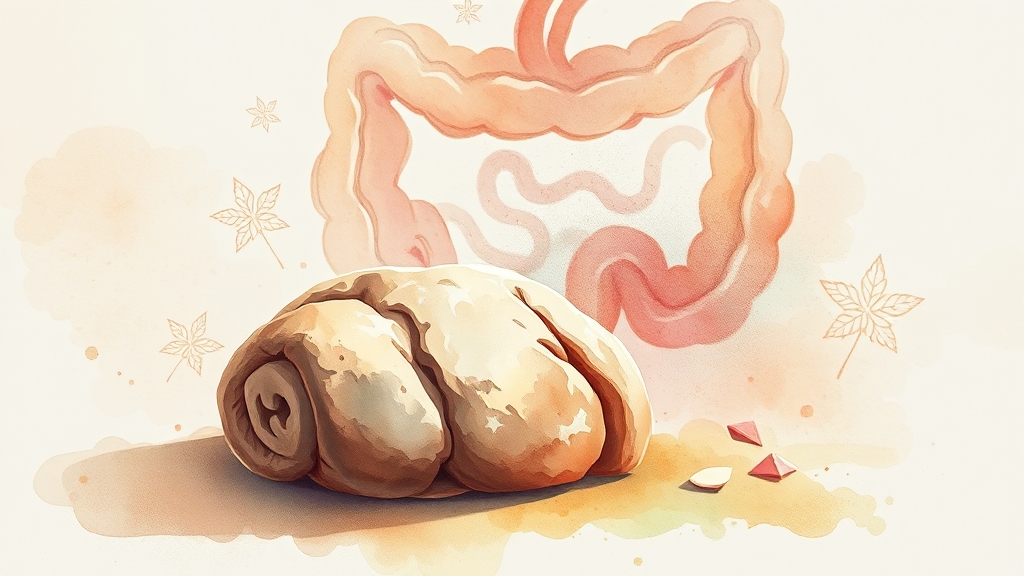 변비란 무엇일까요? (watercolor 스타일)