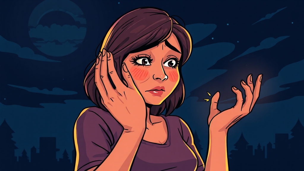 손목터널증후군이란? (cartoon 스타일)