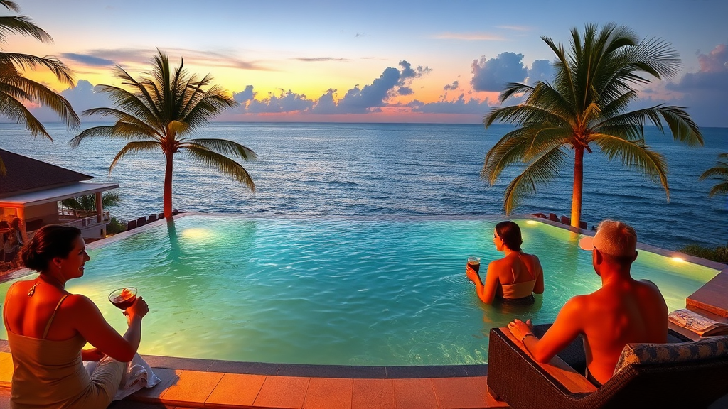 마나도 추천 숙소 (realistic 스타일)